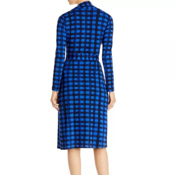 BOSS Ettay Printed Wrap Dress Size M NWT - Picture 2 of 15